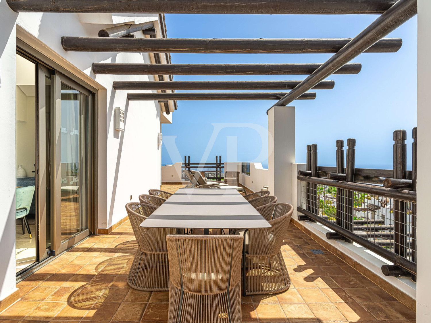 Fantastic penthouse with sea views at Abama