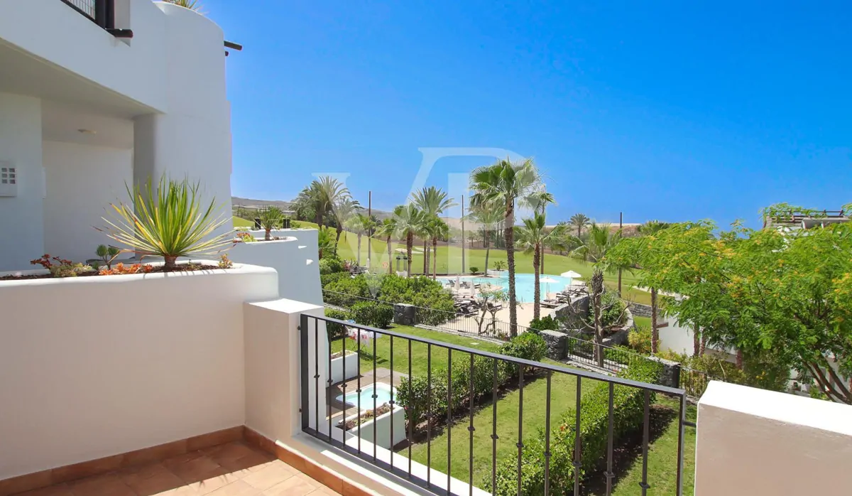 Luxuriöses 2-Schlafzimmer-Apartment mit Meerblick in der exklusiven Abama-Anlage