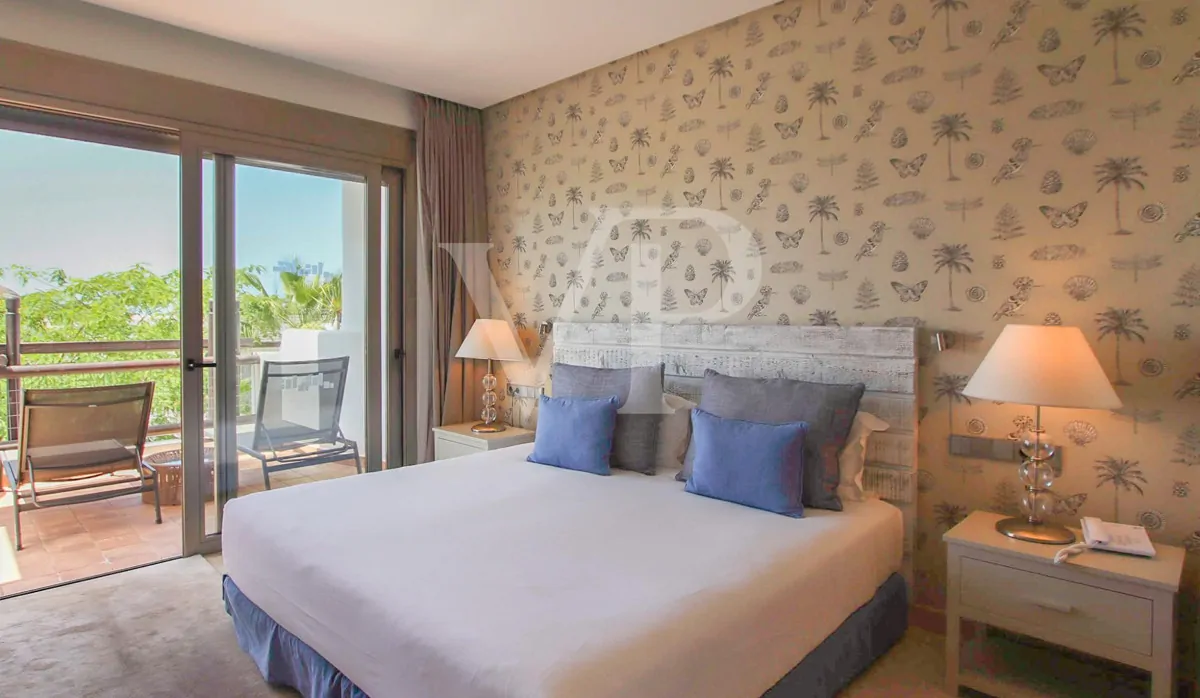 Luxuriöses 2-Schlafzimmer-Apartment mit Meerblick in der exklusiven Abama-Anlage