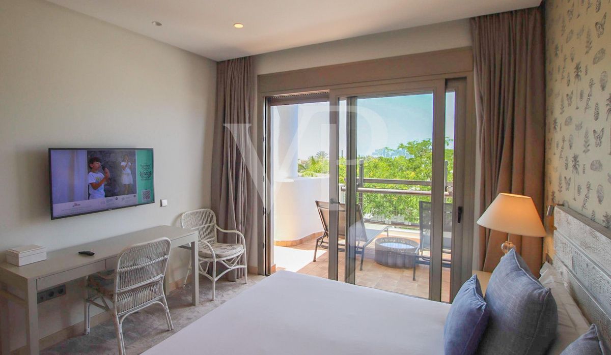 Apartamento de lujo de 2 habitaciones con vistas al mar en el exclusivo complejo Abama