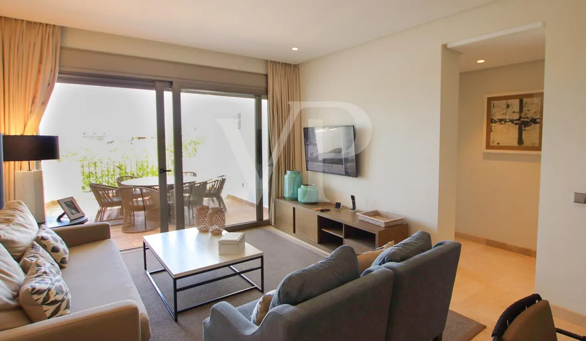 Luxuriöses 2-Schlafzimmer-Apartment mit Meerblick in der exklusiven Abama-Anlage