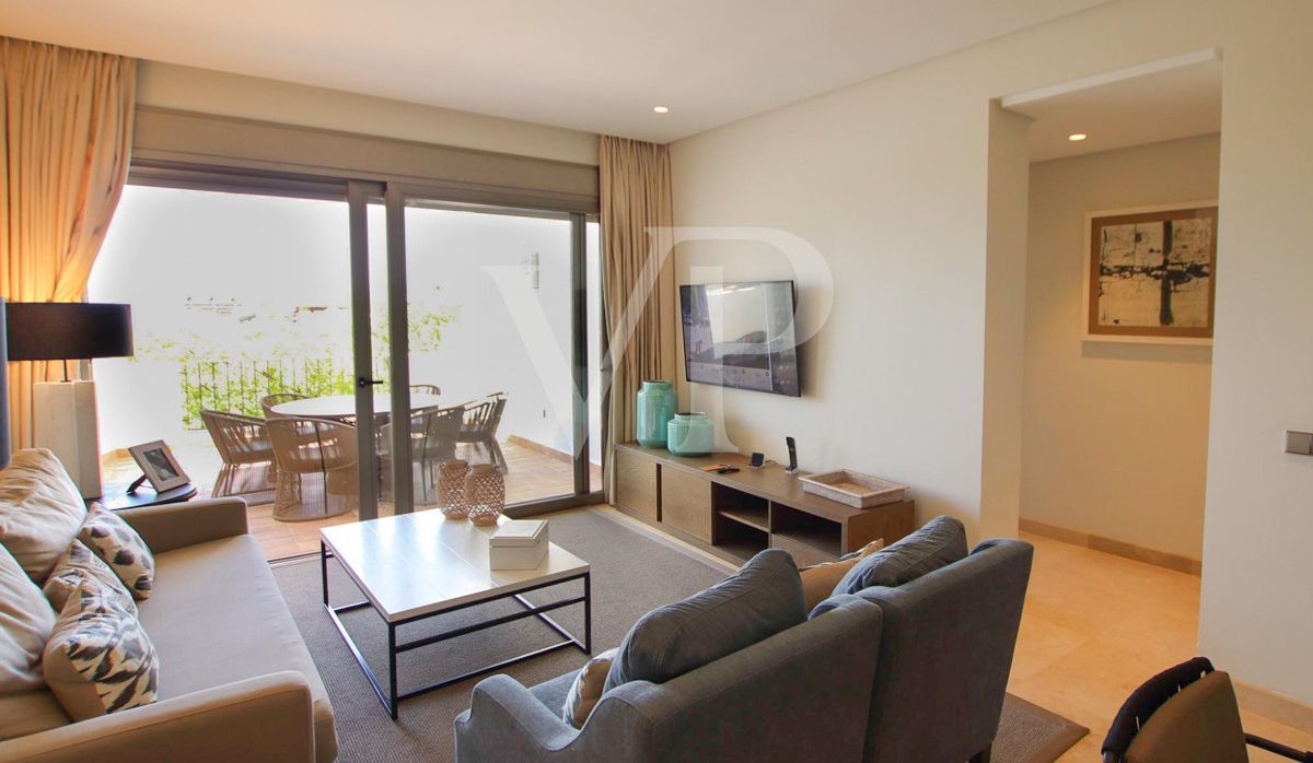 Apartamento de lujo de 2 habitaciones con vistas al mar en el exclusivo complejo Abama