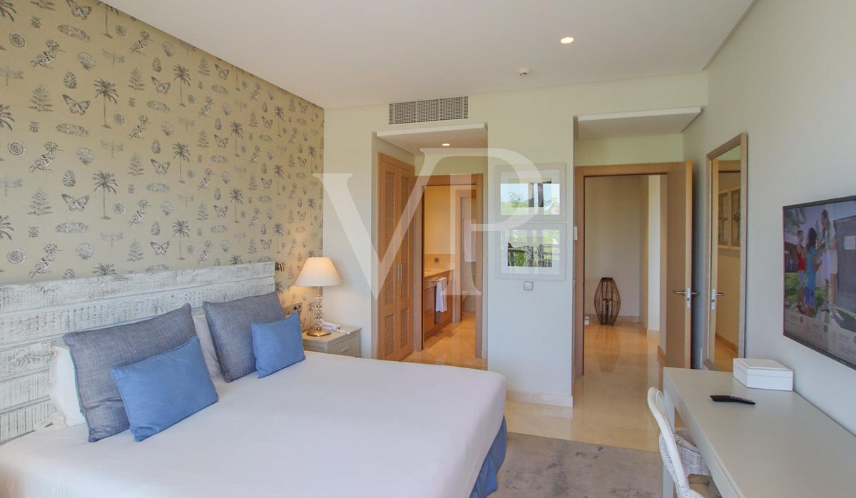 Apartamento de lujo de 2 habitaciones con vistas al mar en el exclusivo complejo Abama