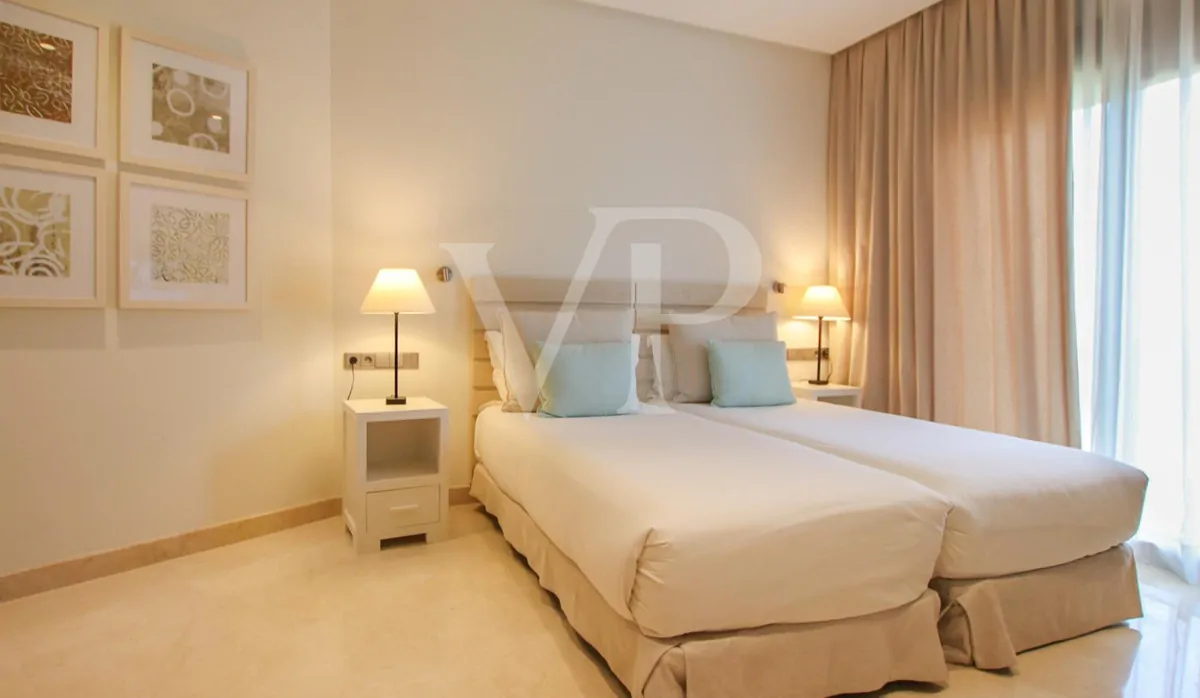 Luxuriöses 2-Schlafzimmer-Apartment mit Meerblick in der exklusiven Abama-Anlage