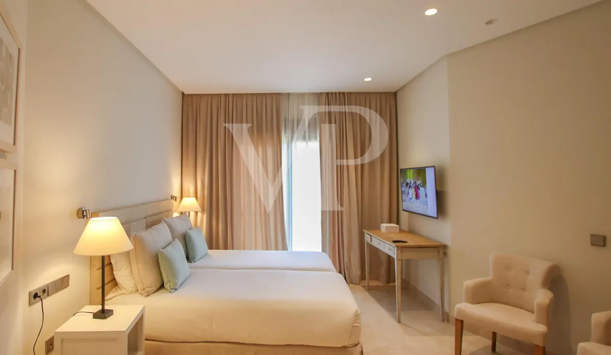 Luxuriöses 2-Schlafzimmer-Apartment mit Meerblick in der exklusiven Abama-Anlage