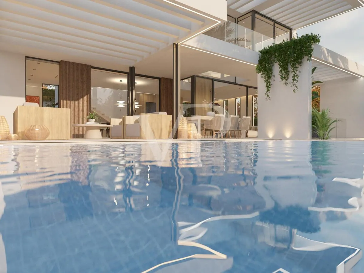 Lujosa y moderna villa en construcción en Roque del Conde