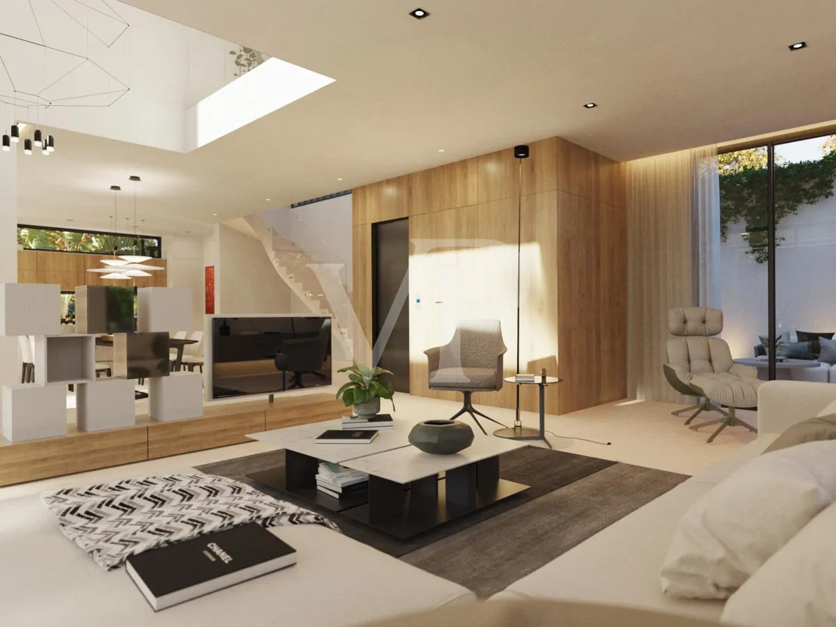 Lujosa y moderna villa en construcción en Roque del Conde