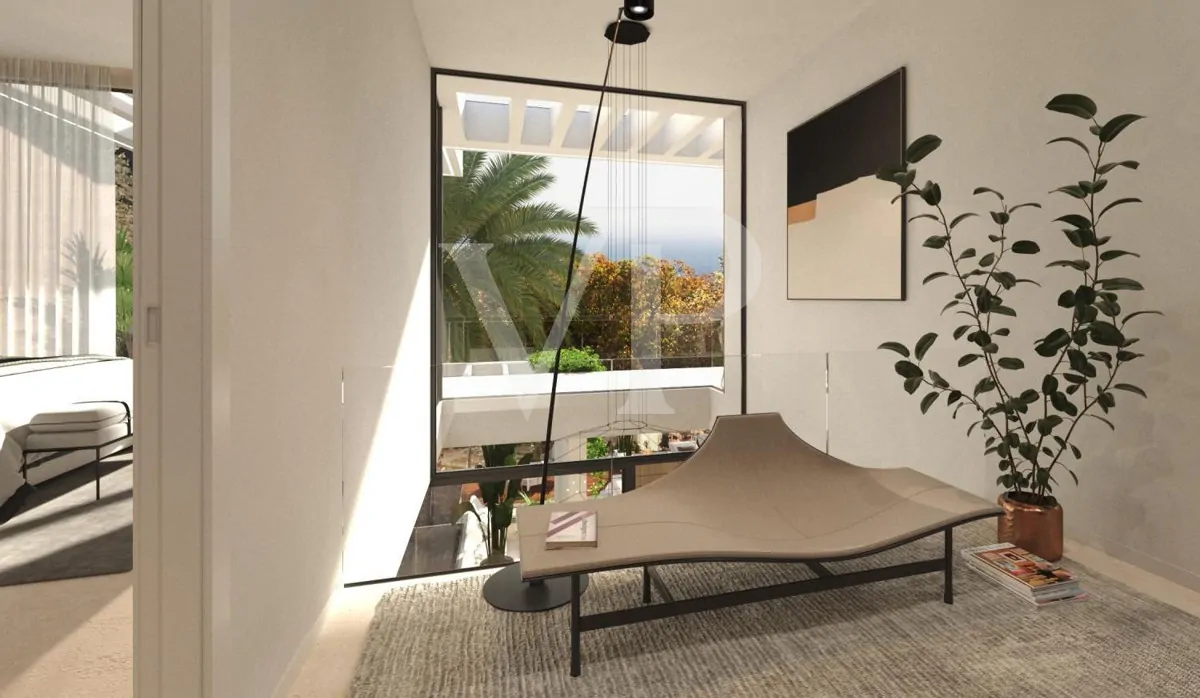 Luxurious villa under construction in Roque del Conde