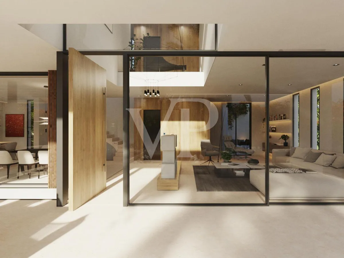 Lujosa y moderna villa en construcción en Roque del Conde