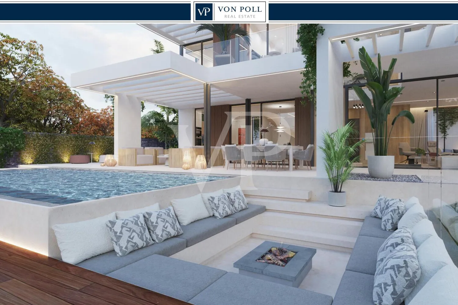 Lujosa y moderna villa en construcción en Roque del Conde