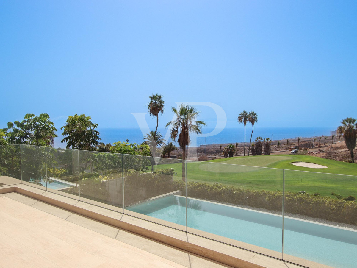 Luxury villa with sea views at the Golf Costa Adeje