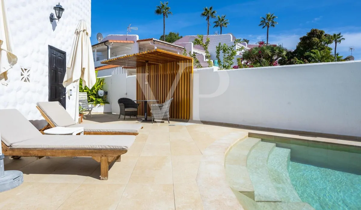 Zwei rundum perfekte Doppelhaushälften mit Meerblick in Playa de las Américas