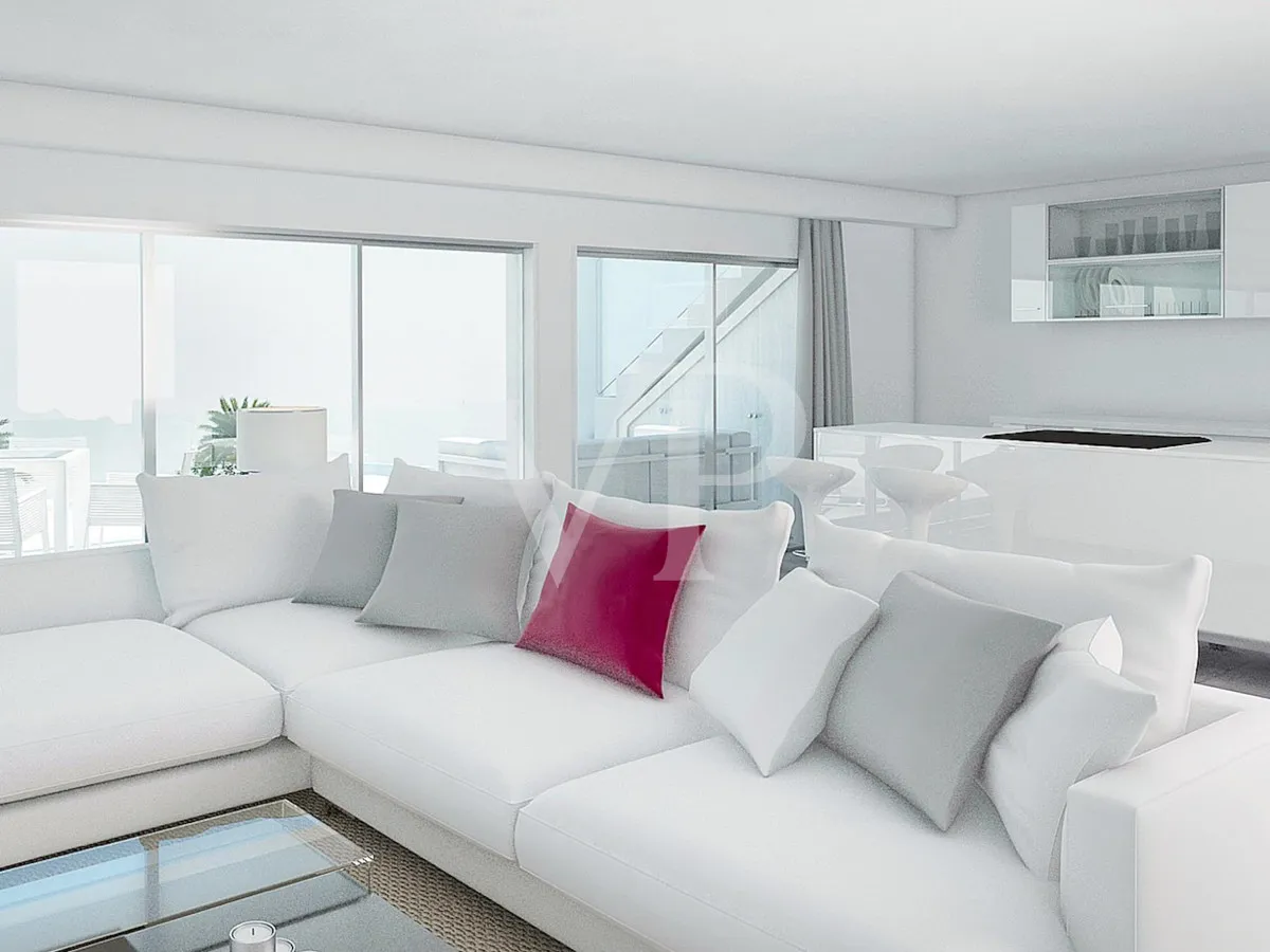 Moderne Penthauswohnungen in erster Meereslinie in Costa del Silencio