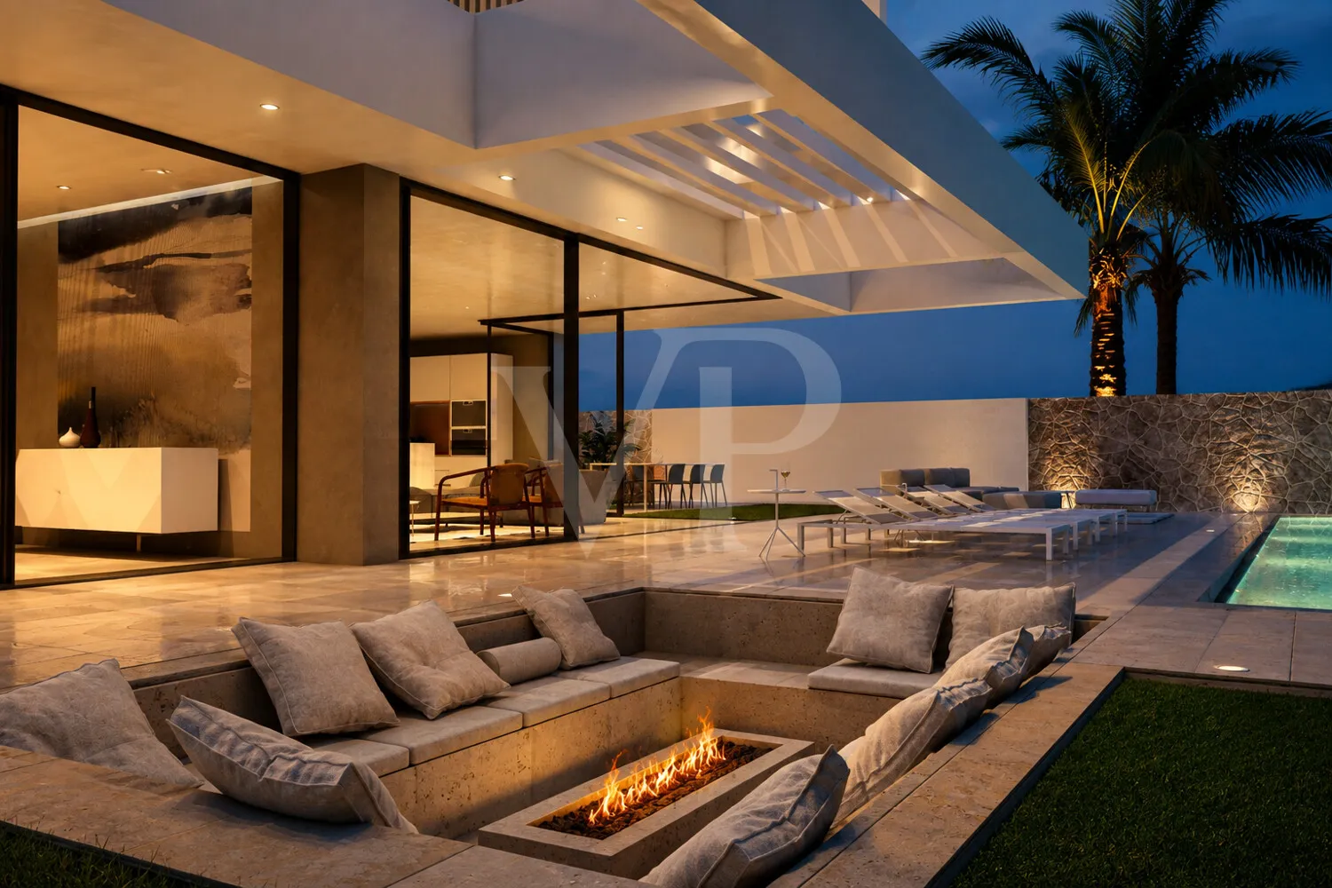 Minimalist new build villa Caldera del Rey