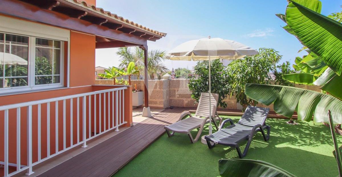 Renovierte Doppelhaushälfte mit Garten in Los Cristianos