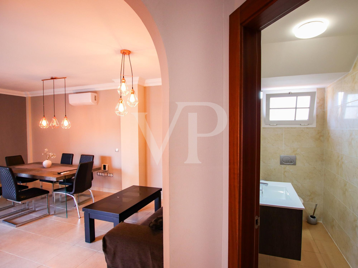 Corner semi-detached house with private pool in Los Cristianos