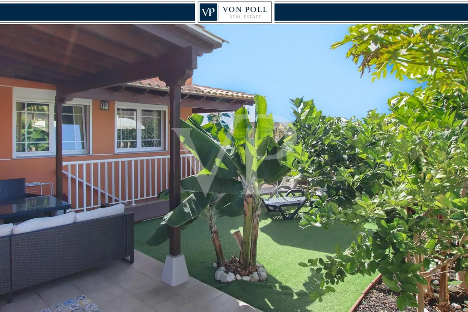 Renovierte Doppelhaushälfte mit Garten in Los Cristianos