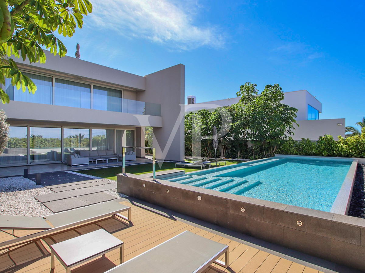 Villa de luxe avec vue sur la mer à Golf Costa Adeje