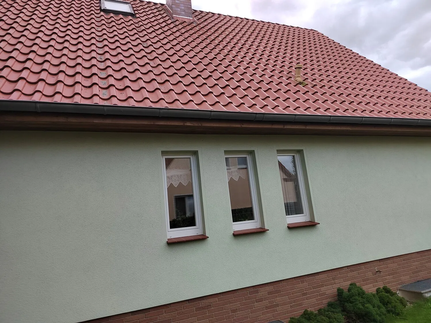 Seitenansicht Haus