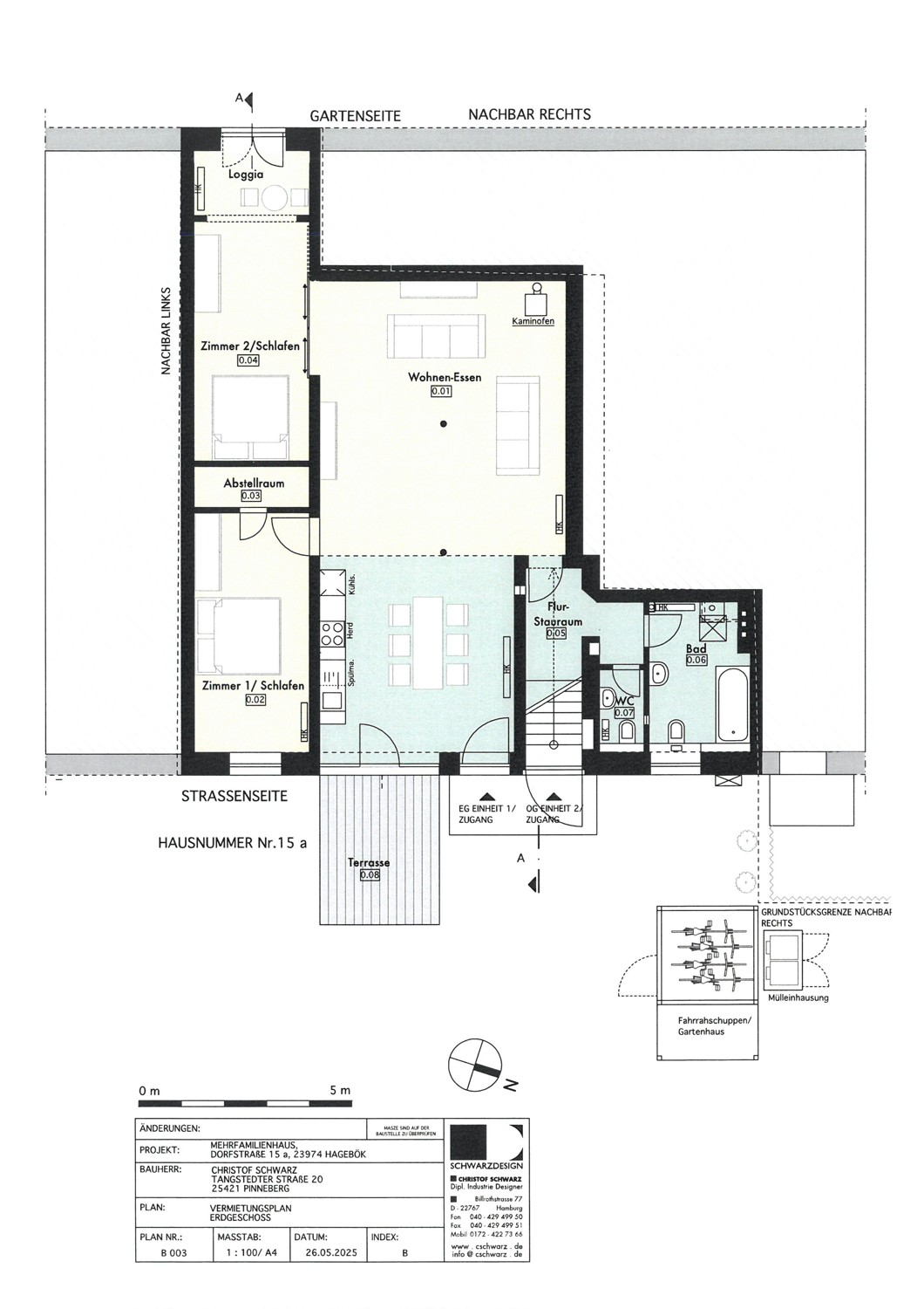 Grundriss Erdgeschoss