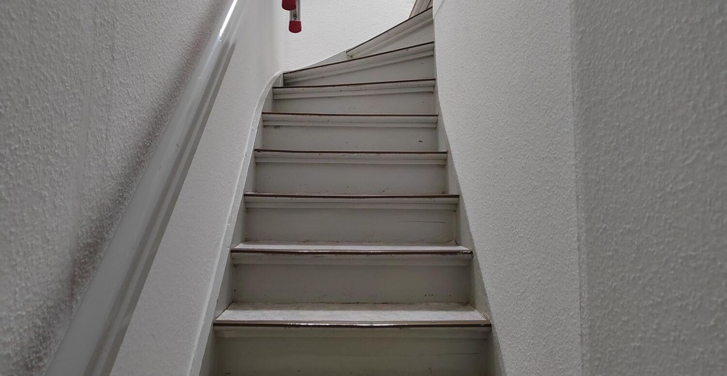Aufgang zur Wohnung