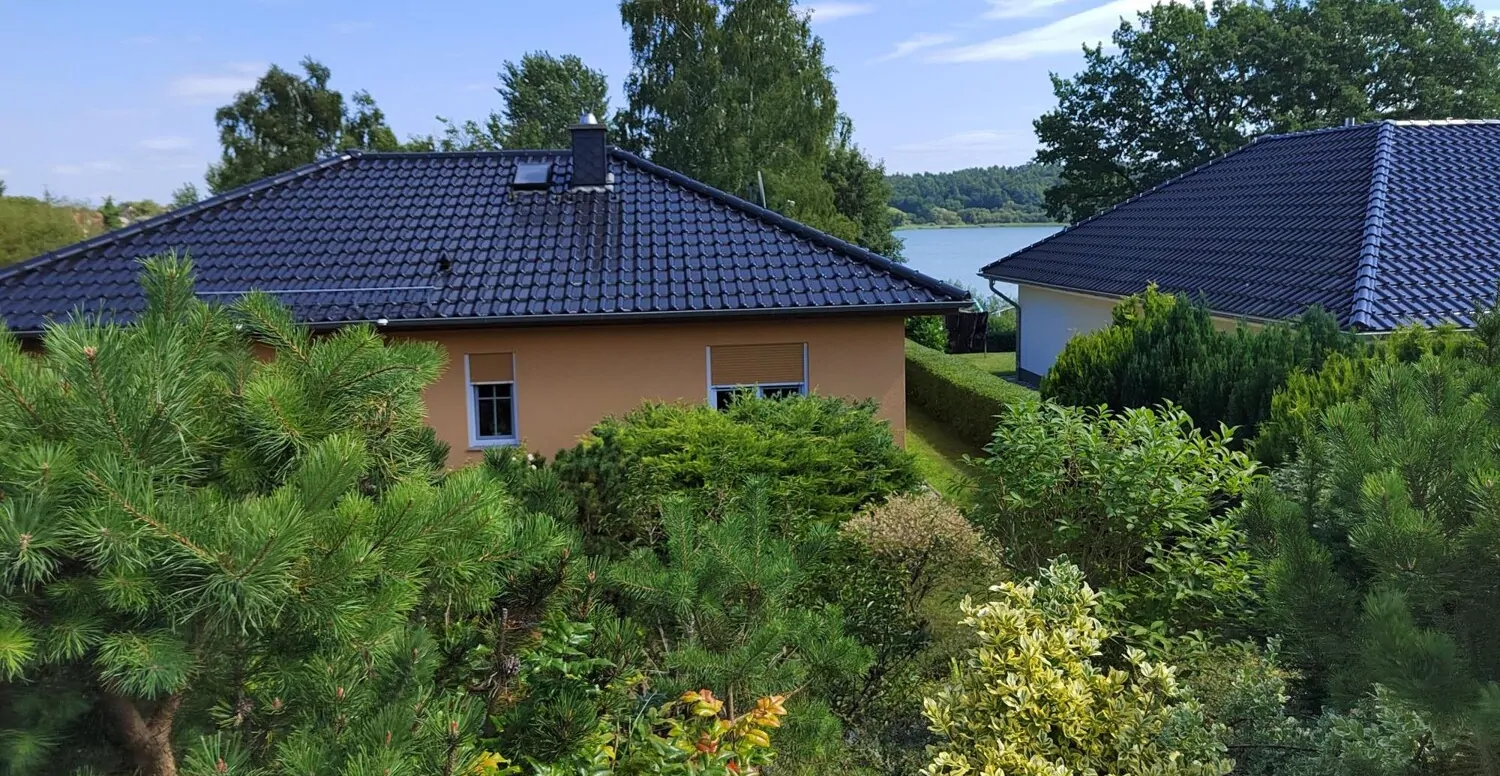 Blick auf das Haus 1