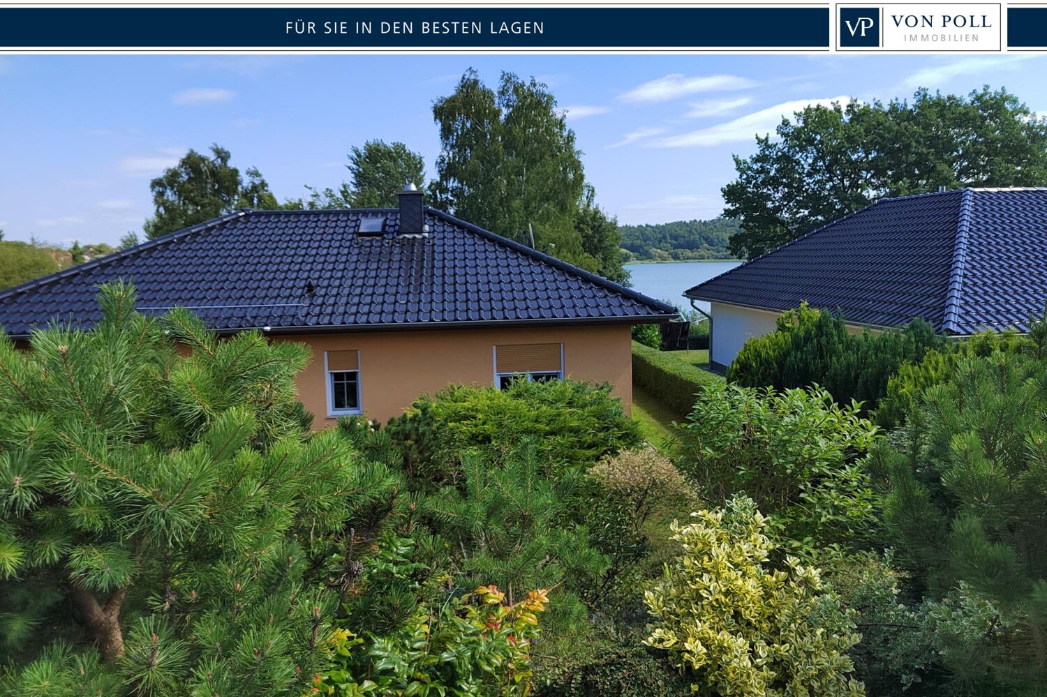 Blick auf das Haus