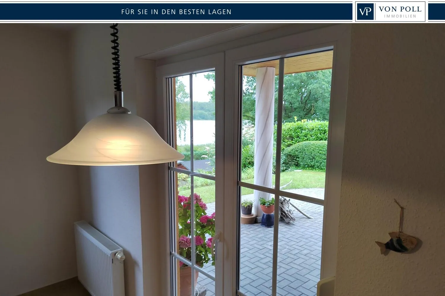 Blick zum See aus der Küche