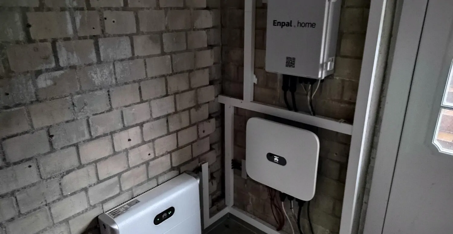 Solaranlage mit Speicher