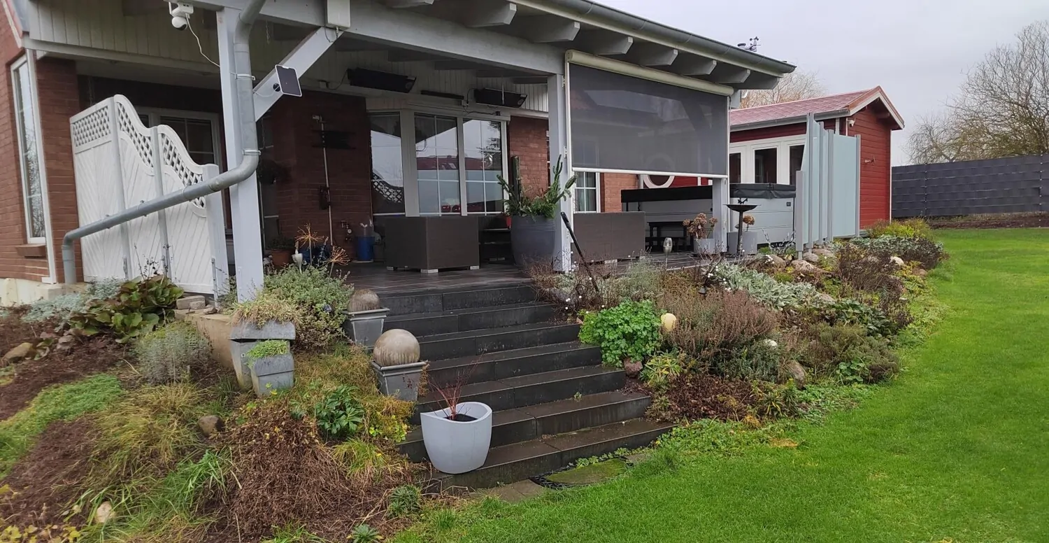 Aufgang zur Terrasse