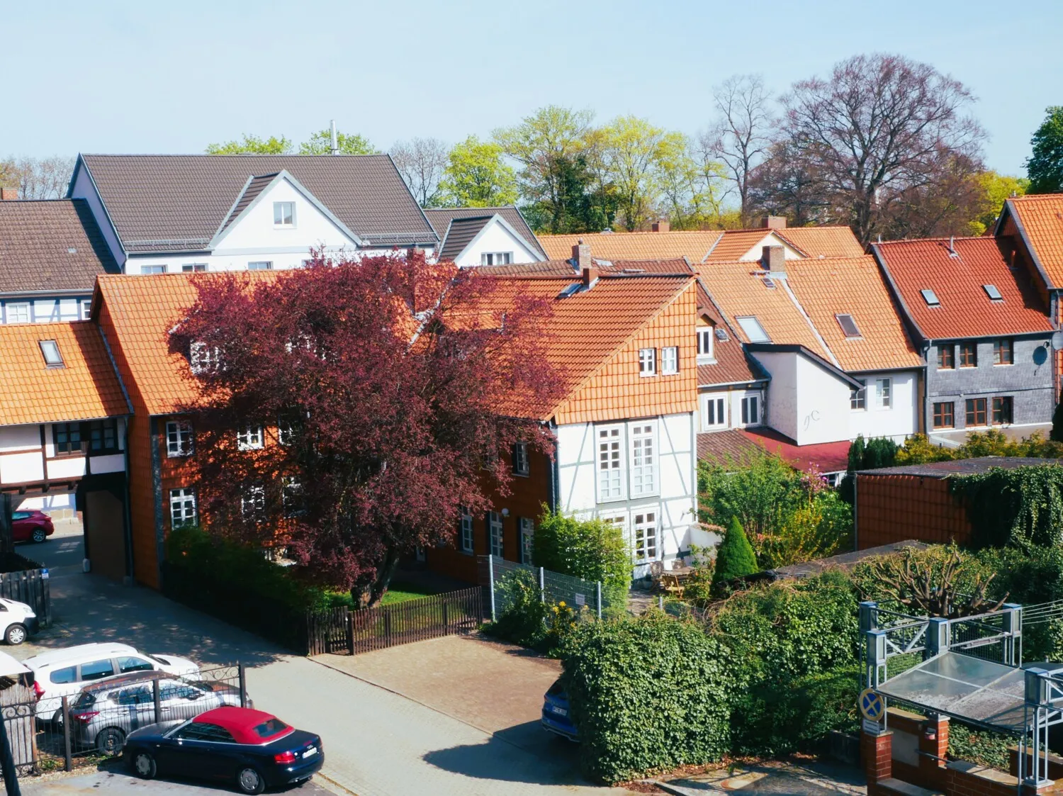 Aussicht vom Balkon