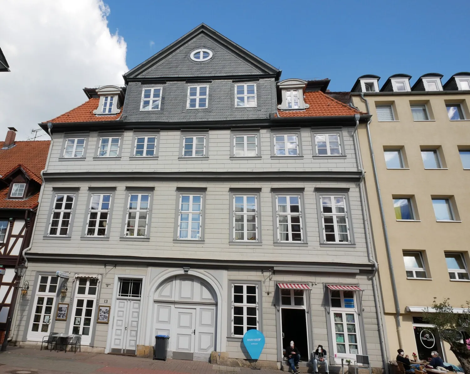 Straßenansicht Hofbeamtenhauss