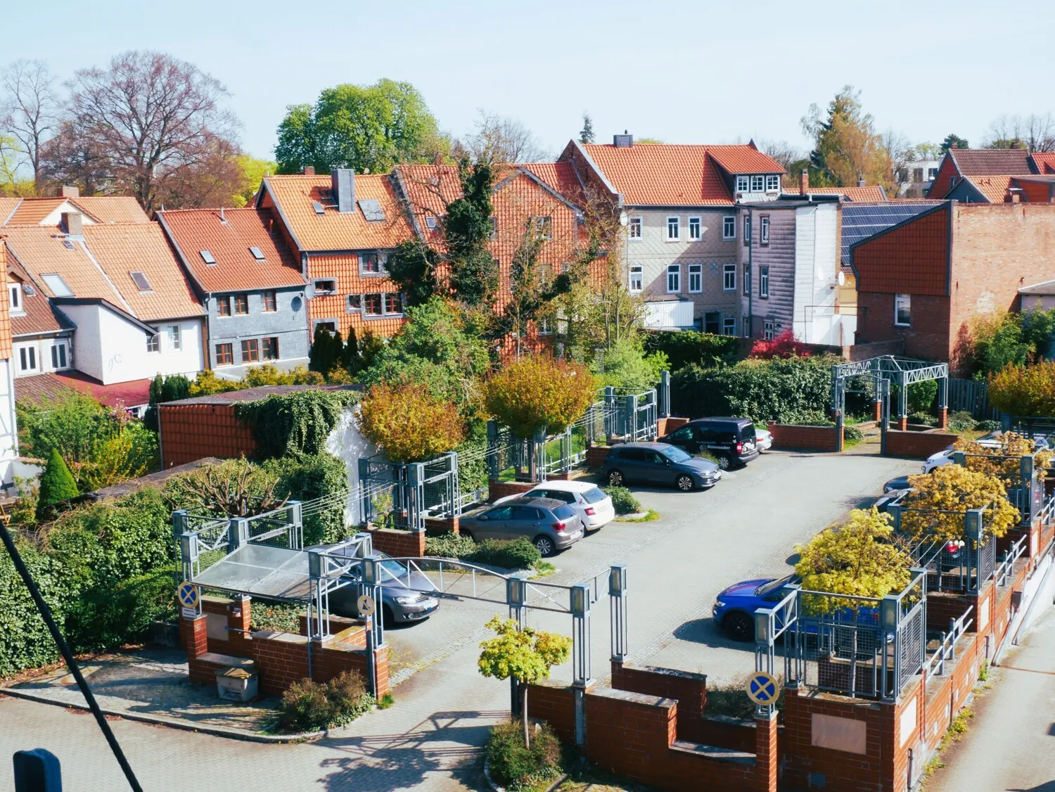 Aussicht vom Balkon