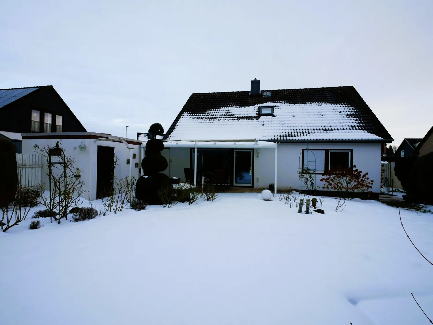 Blick auf die Terrasse