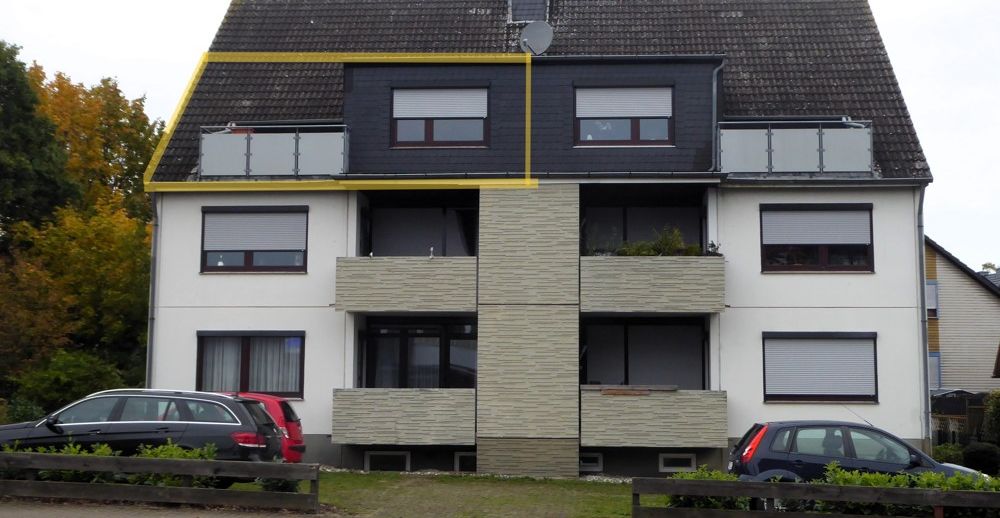Ansicht Süd Rahmen