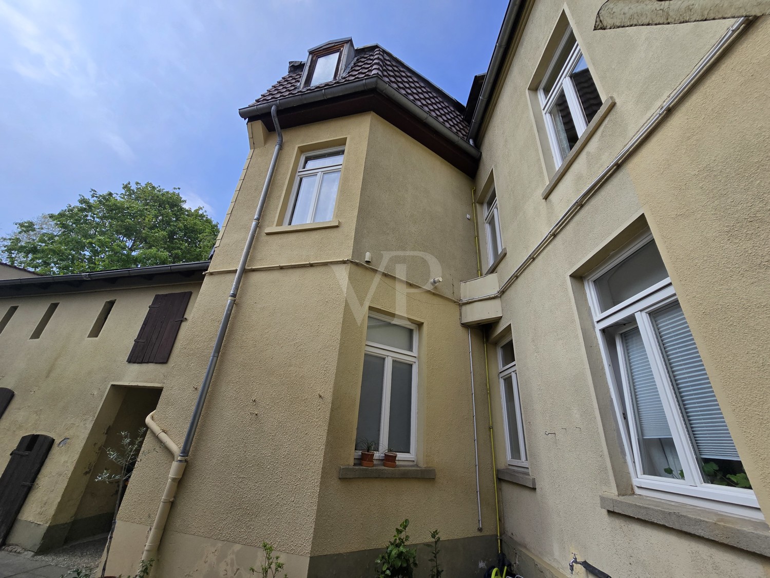 Detail Rückseite Haupthaus