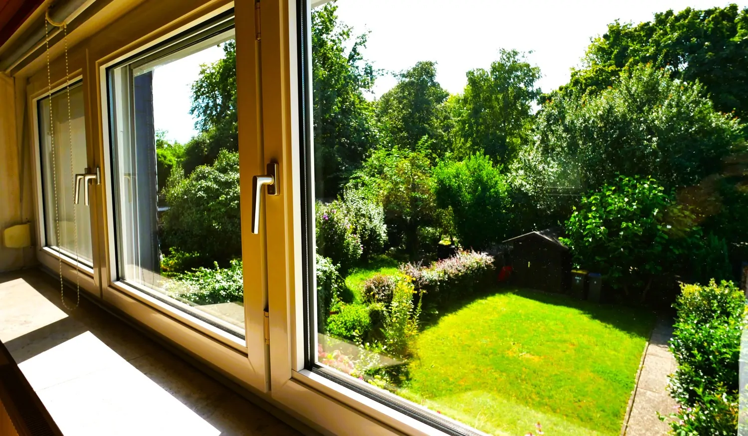 Sicht vom Schlafzimmer