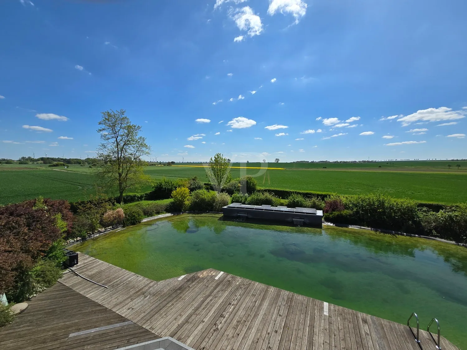 Blick vom Südbalkon