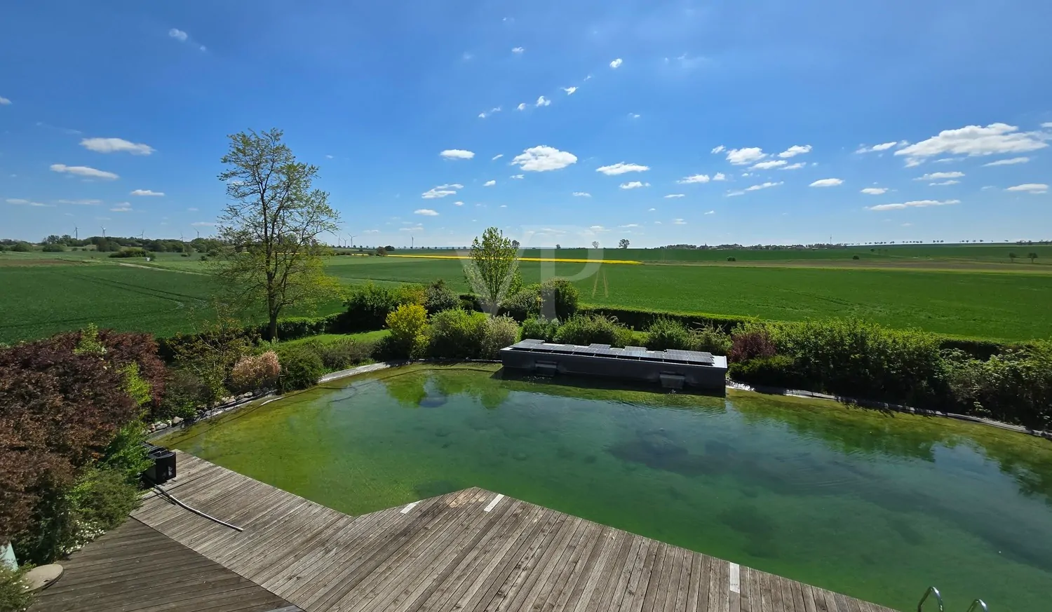 Blick vom Südbalkon