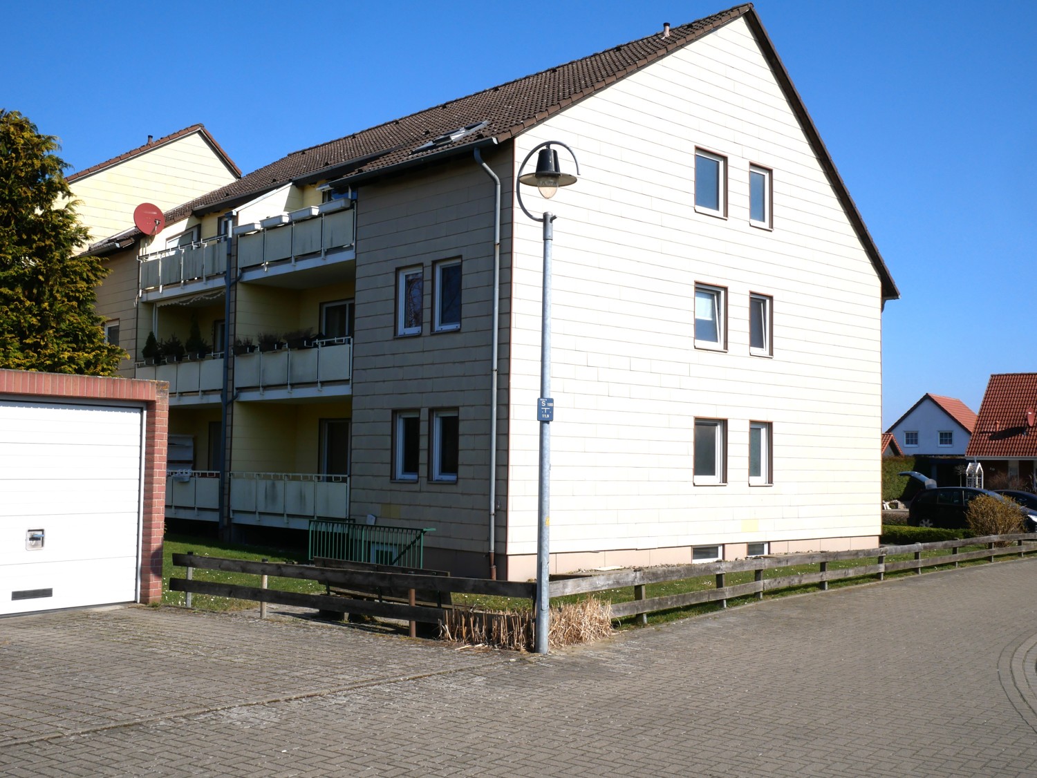 Rückansicht West