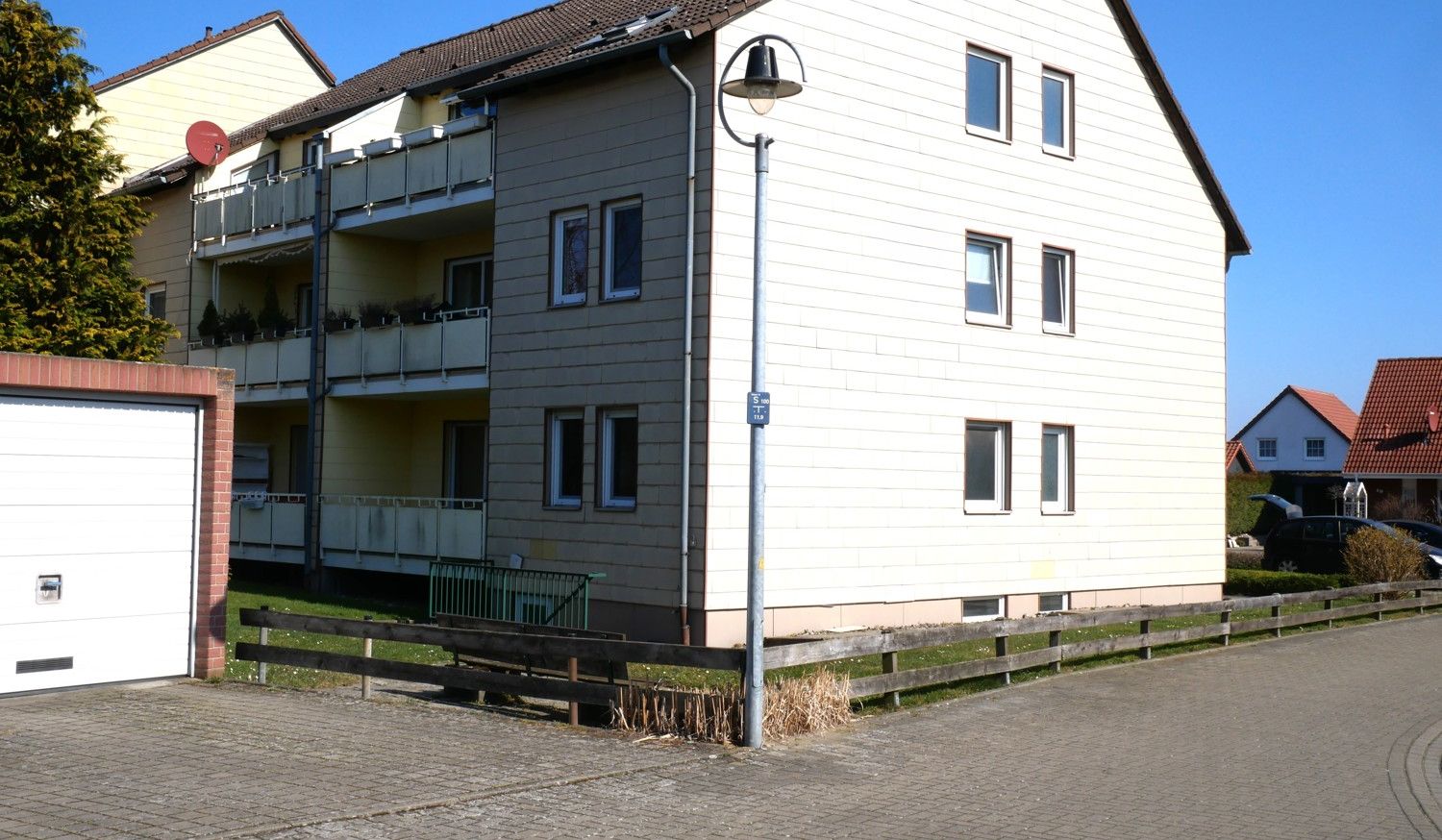 Rückansicht West