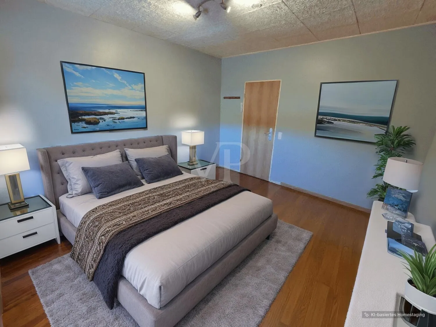 Schlafzimmer KI Einrichtungsbeispiel