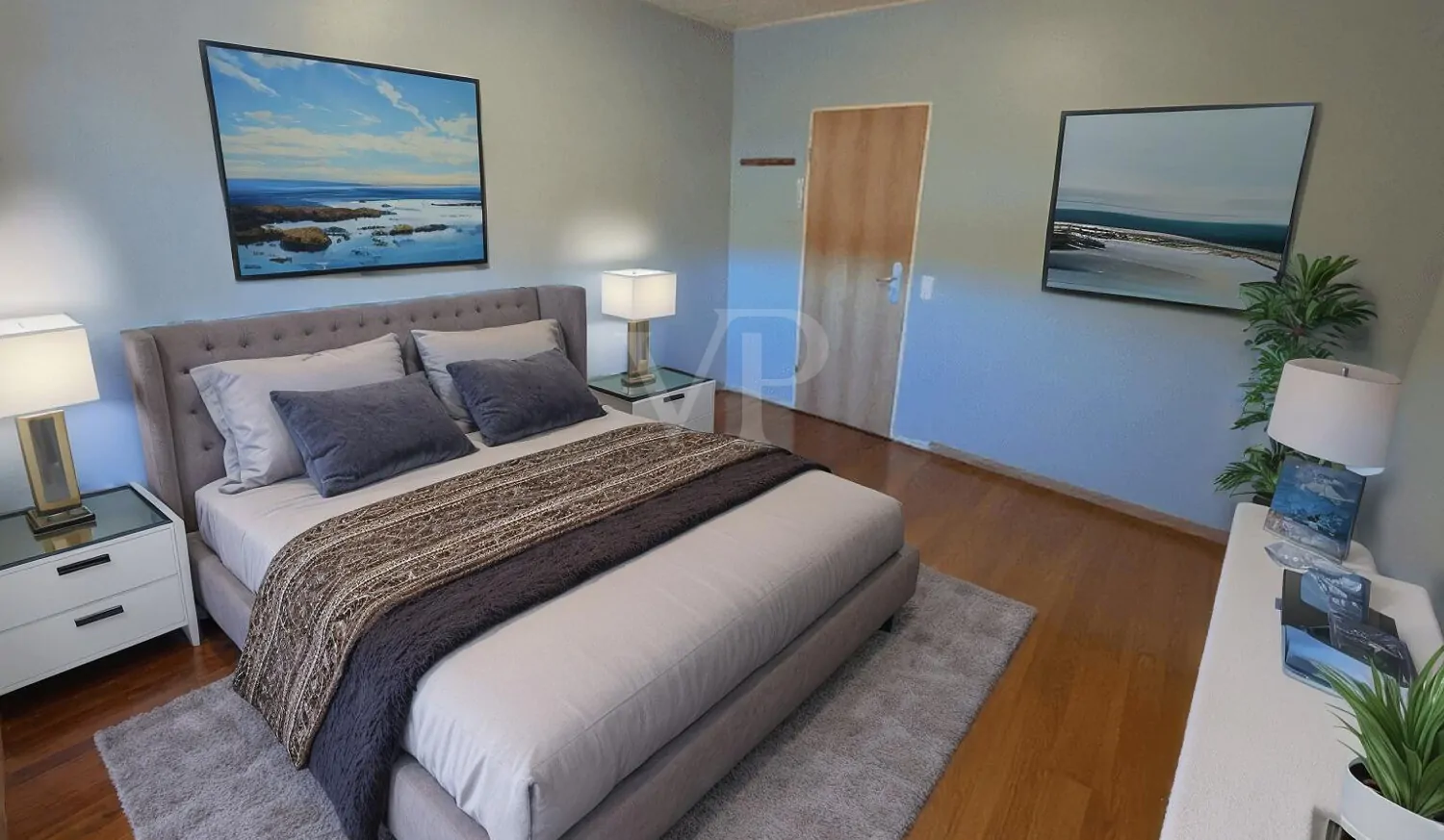 Schlafzimmer KI Einrichtungsbeispiel