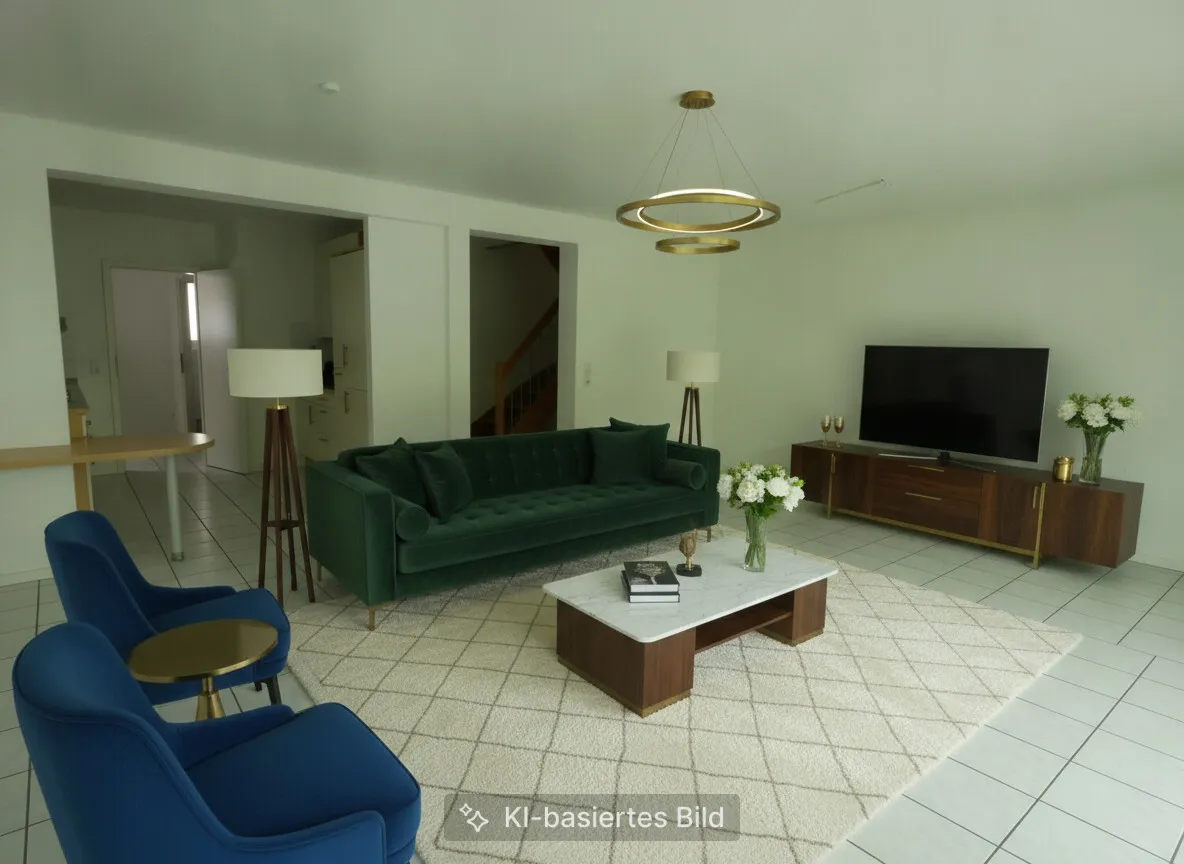Wohnzimmer - Küche - Diele  Neu