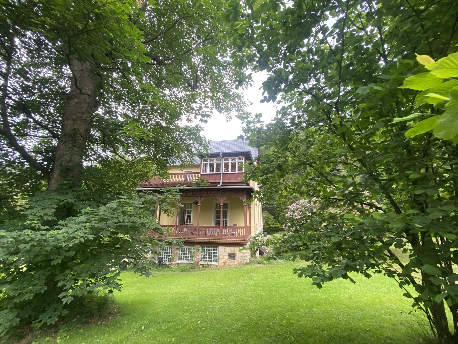 Zitronenschlösschen mit Blick auf Hochwald und Oybin zur Miete