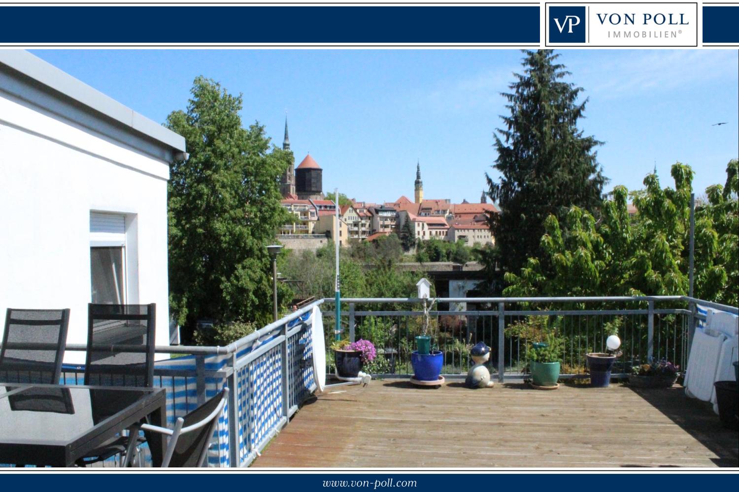 Bungalow mit unverbaubarem Blick auf das Altstadtpanorama