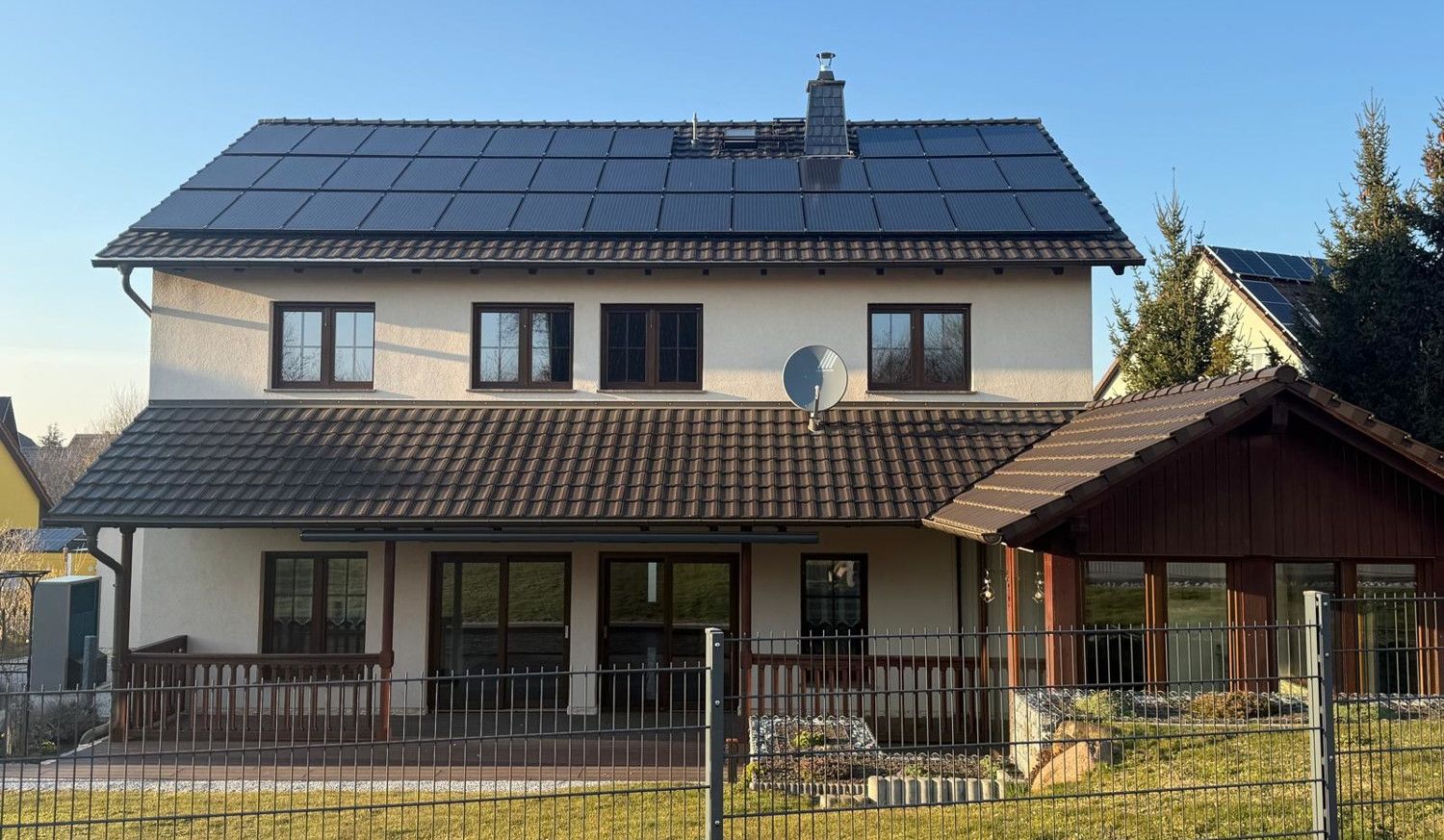 Modernes Haus mit High-Tech-Ausstattung bei Bautzen