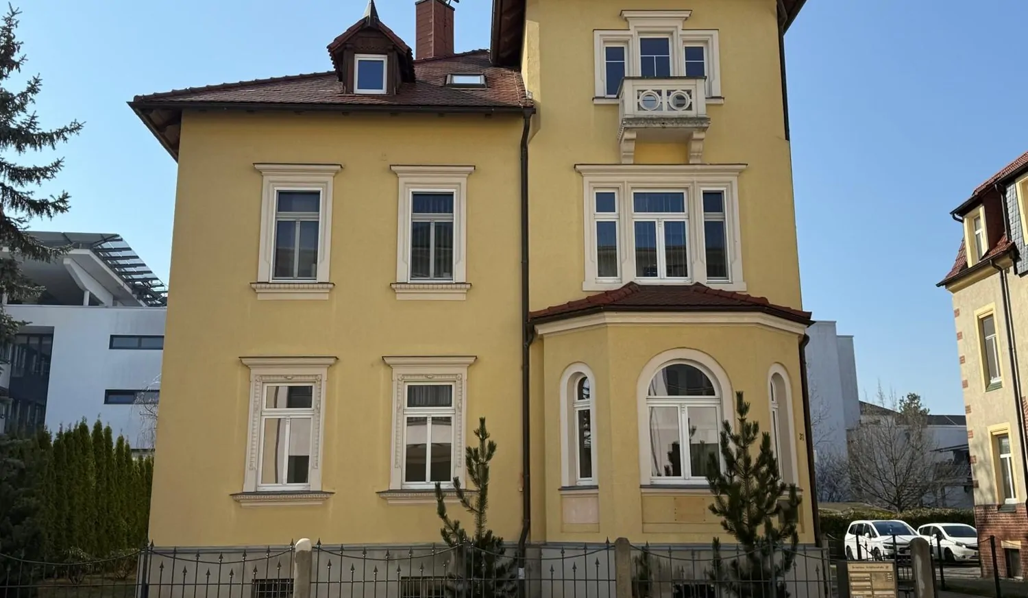 Charmante Stadtvilla in Bautzen : Vielseitiges Nutzungspotenzial & zentrale Lage