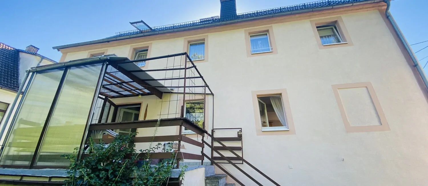 Historisches Familienhaus am Klosterwasser mit Balkon und Gartenfreude