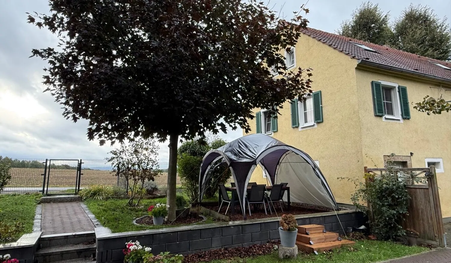 Einfamilienhaus mit schön angelegtem Garten bei Bautzen